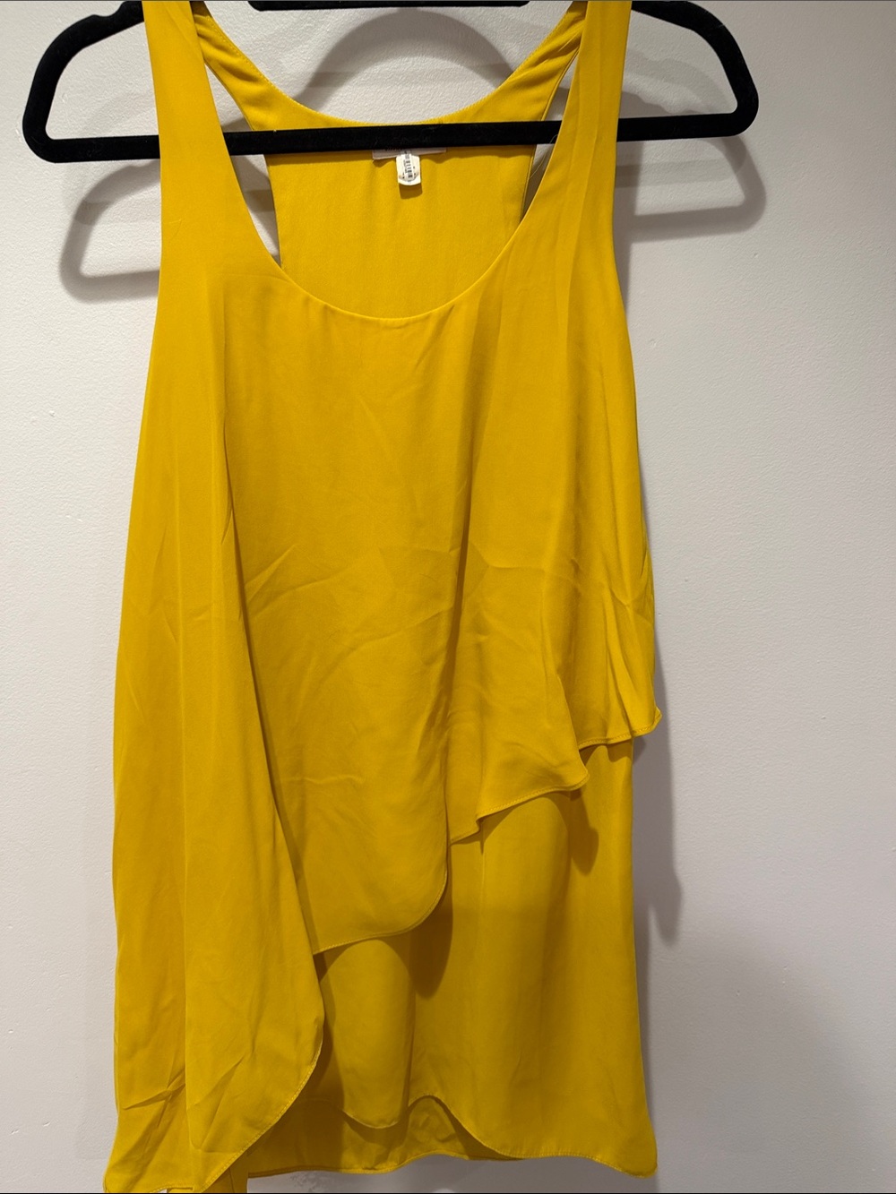 silence + noise Bright Yellow Layered Tank Top